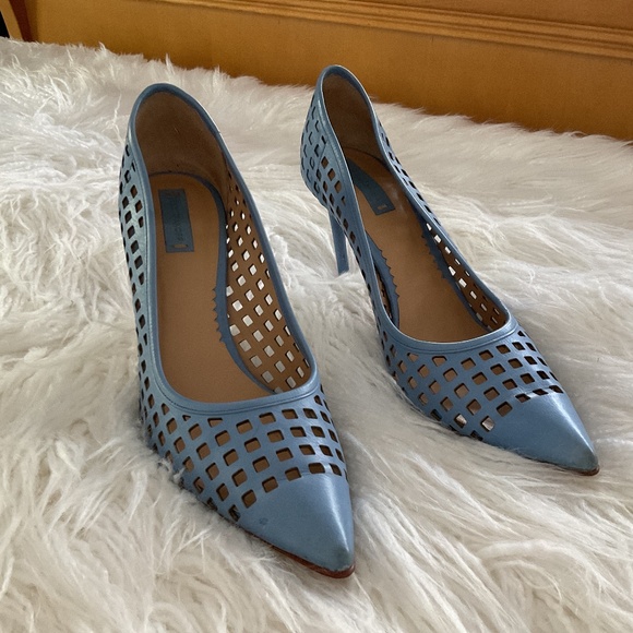 Reed Krakoff Perforated leather Pumps. - Picture 1 of 4